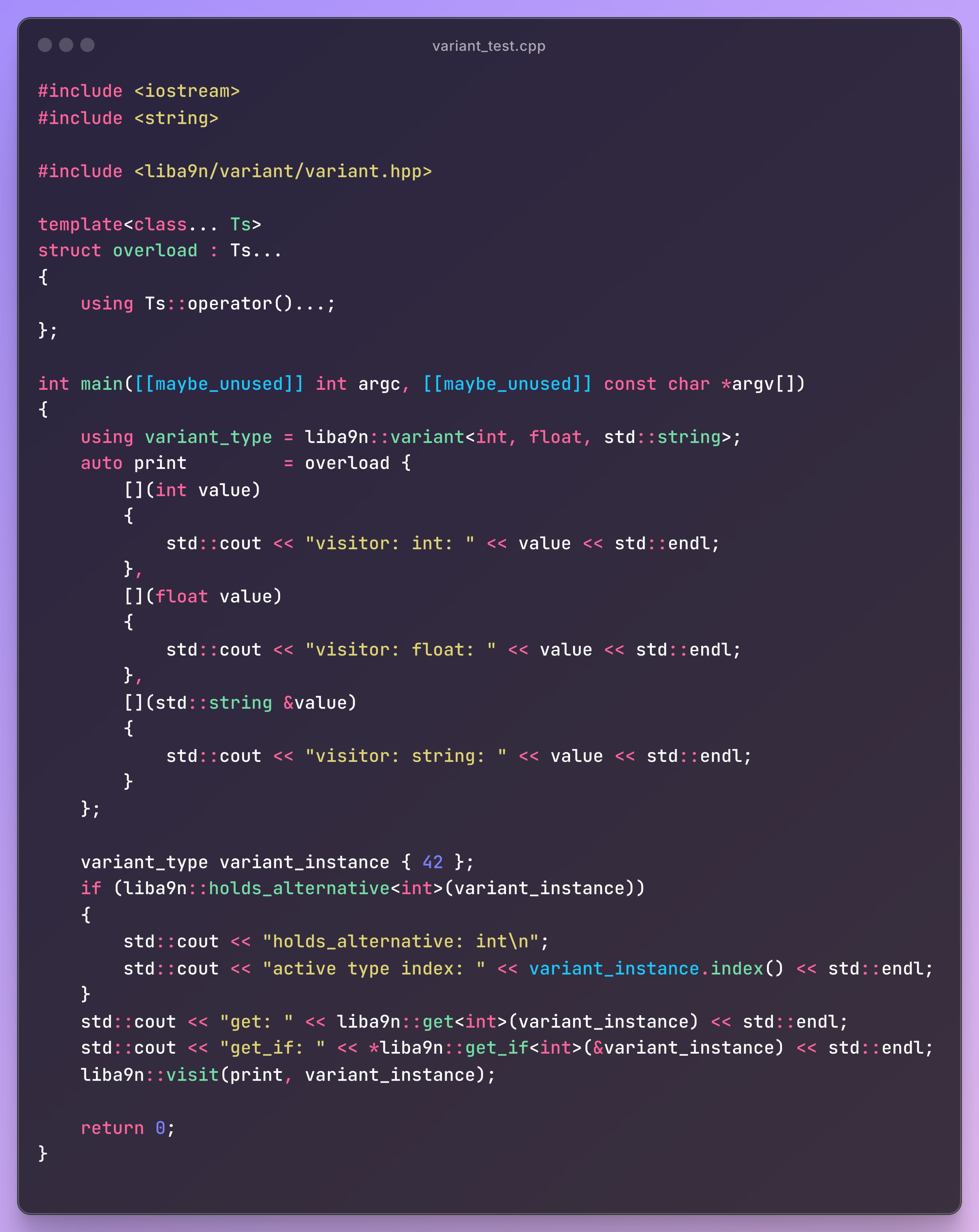 liba9n::variant